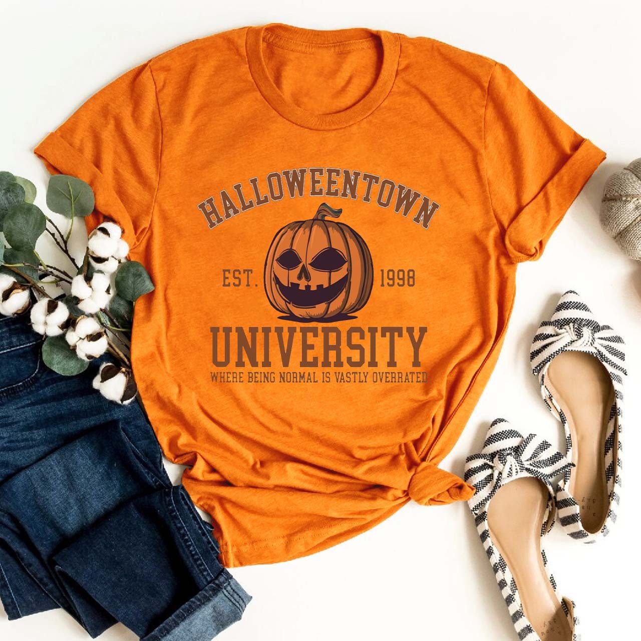 Halloween Town Est 1998 Fall Shirt