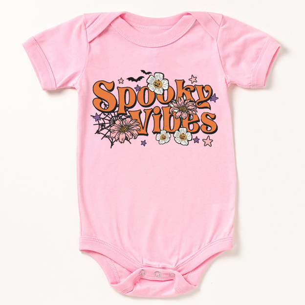  Spooky Vibes Bodysuit For Baby