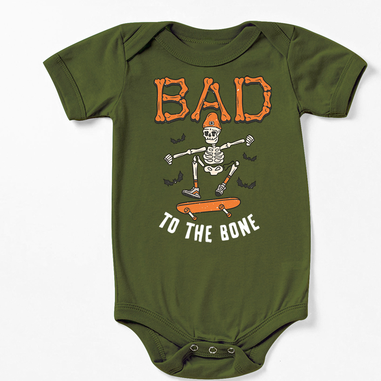 The Bone Halloween Bodysuit For Baby