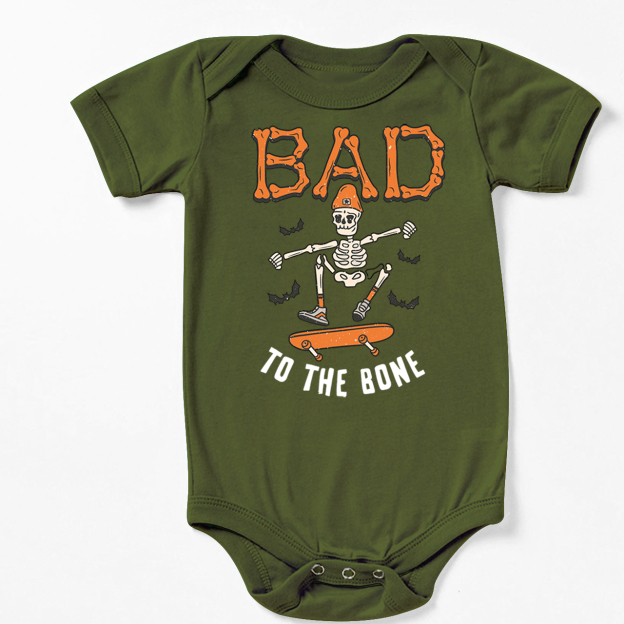 The Bone Halloween Bodysuit For Baby