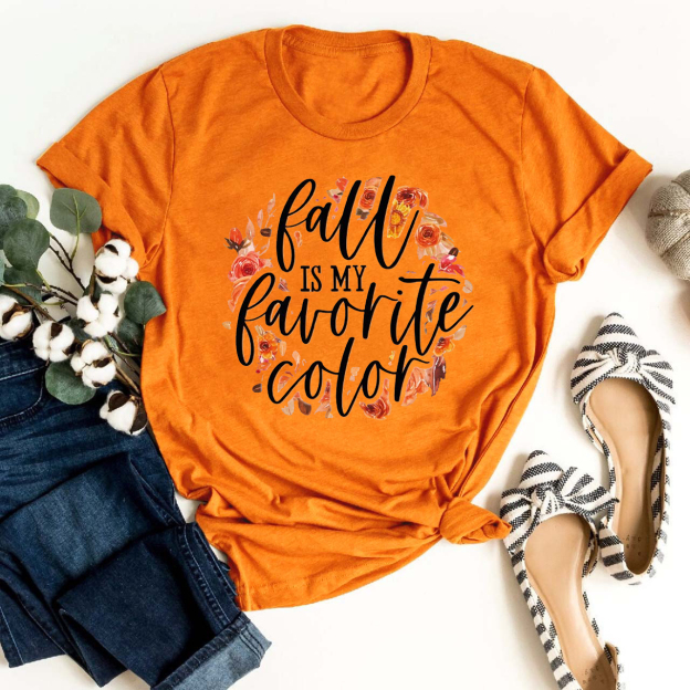 Fall Is My Favorite Color Shirt For Her