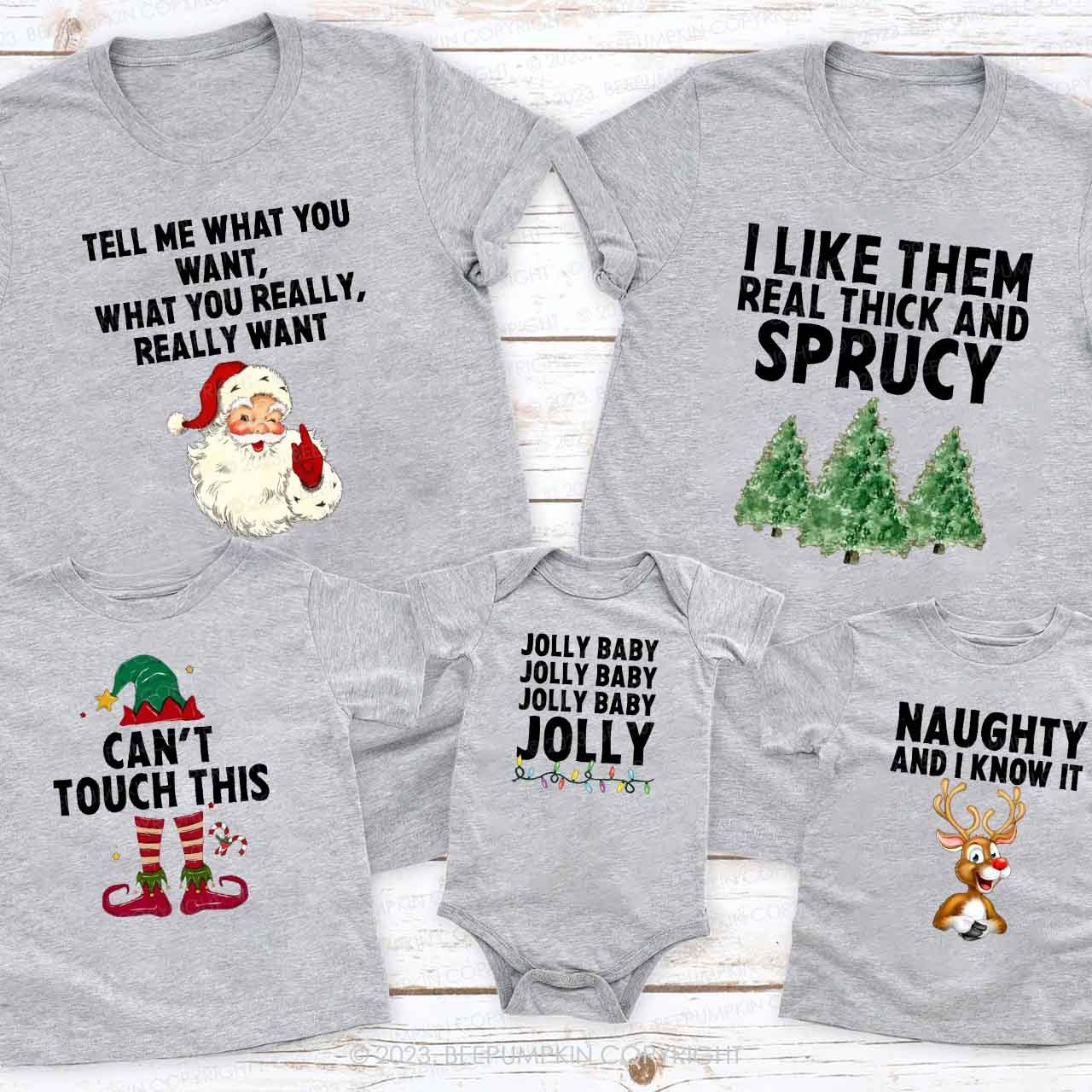 Funny Party Matching Shirts For Christmas Beepumpkin