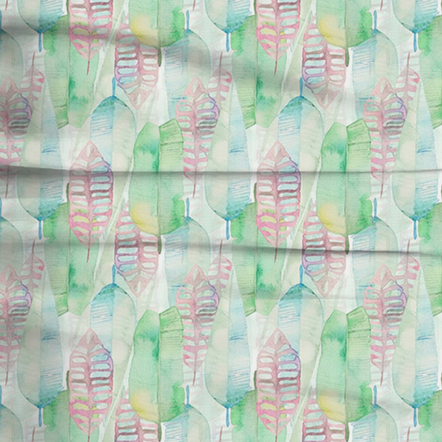 Spring Hues Two-Piece Pajama Set For Kids