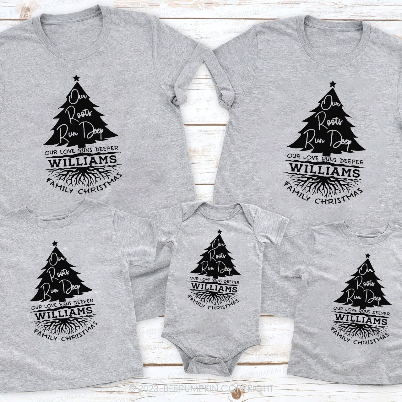Personalized Our Roots Run Deep Family Matching Shirts Beepumpkin