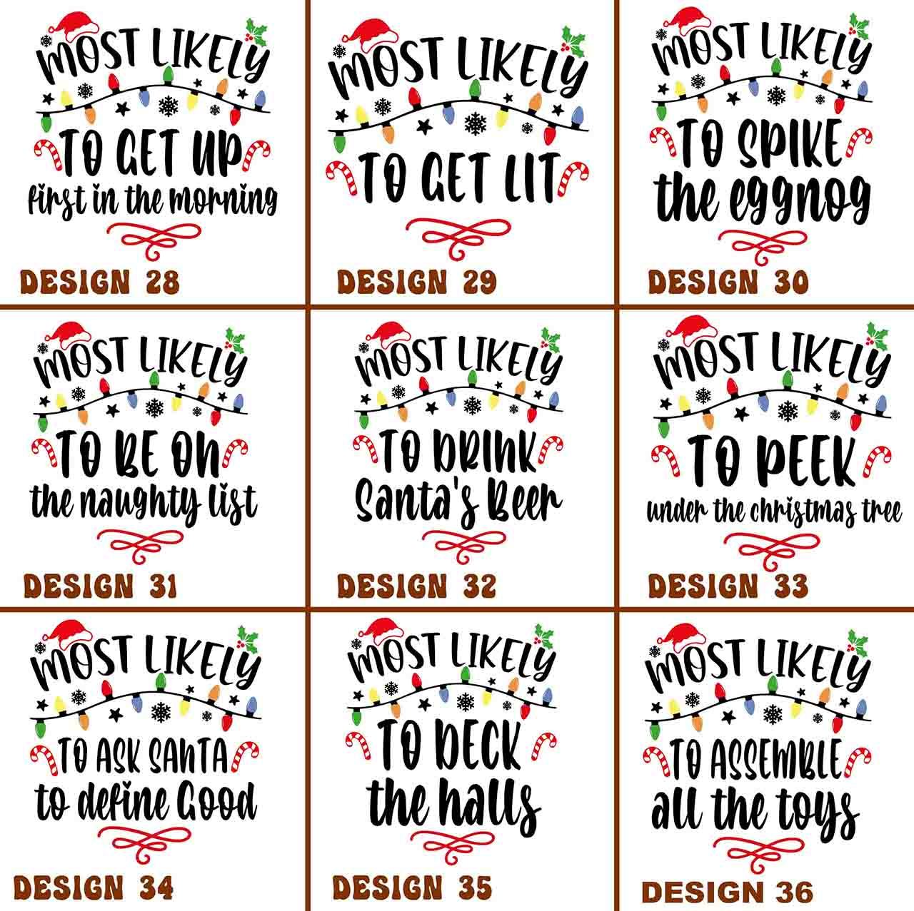 60 Quotes Most Likely And Custom Family Christmas Pajamas 2023 Beepumpkin