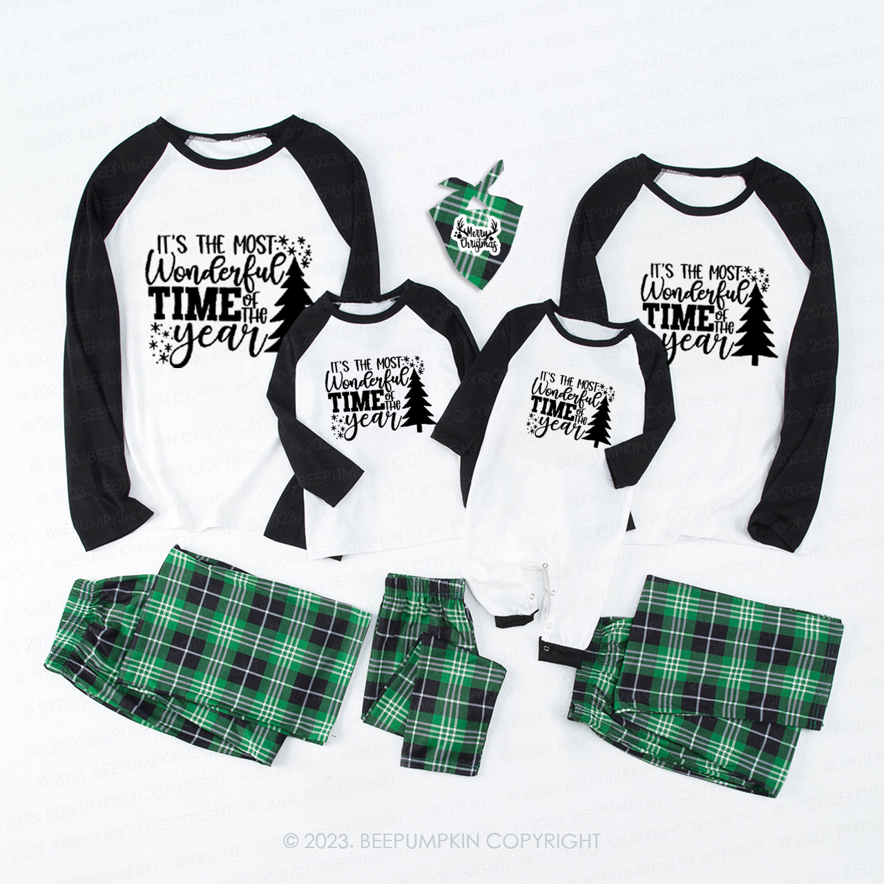 It's The Most Wonderful Time of the Year  Pajamas For Family Beepumpkin