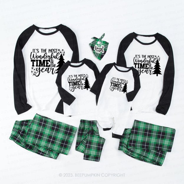 It's The Most Wonderful Time of the Year  Pajamas For Family Beepumpkin