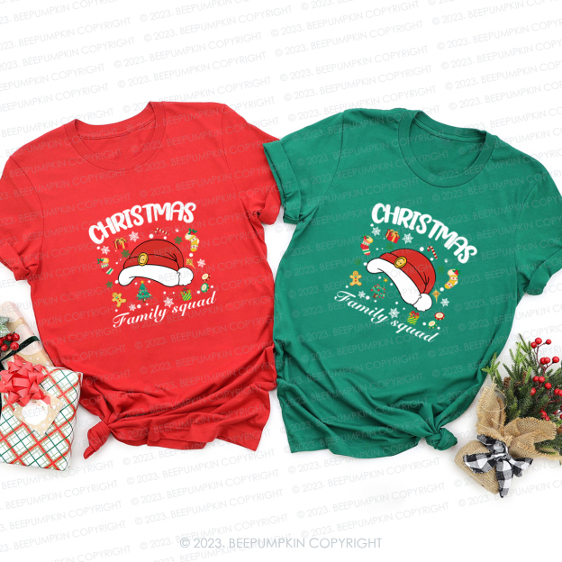 Lost Santa Hat on Christmas Eve Matching Tees For Family Beepumpkin