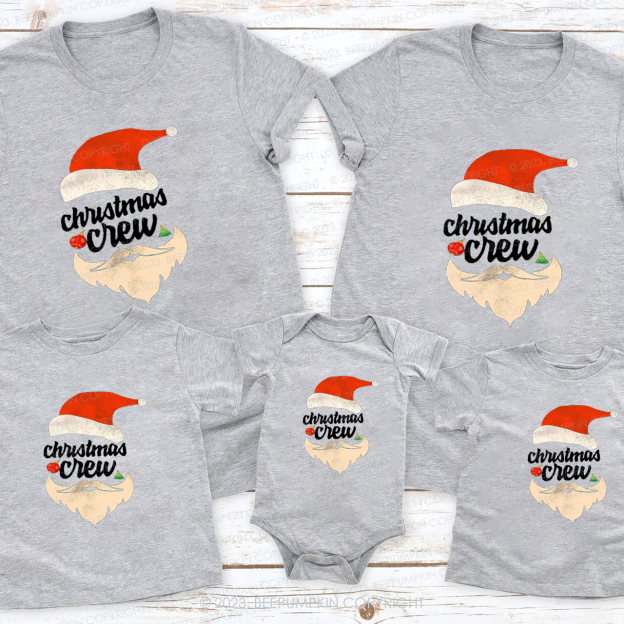 Funny Christmas Fun World Family Matching Tees Beepumpkin