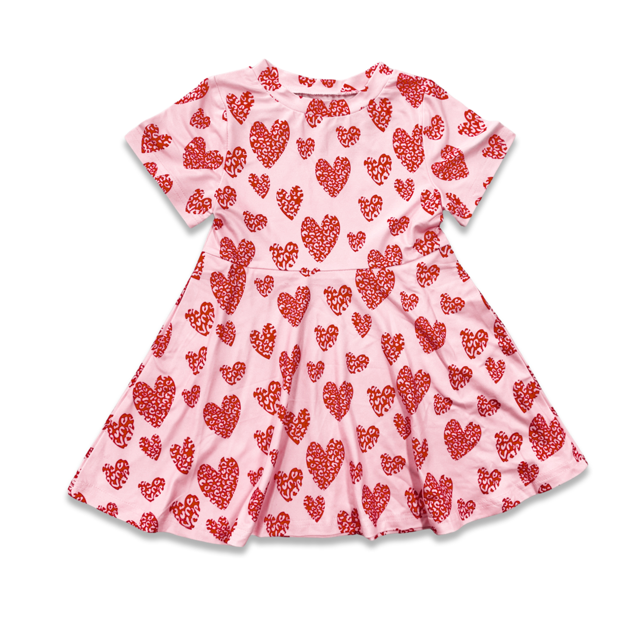Love Heart Valentine's Day Matching Dress
