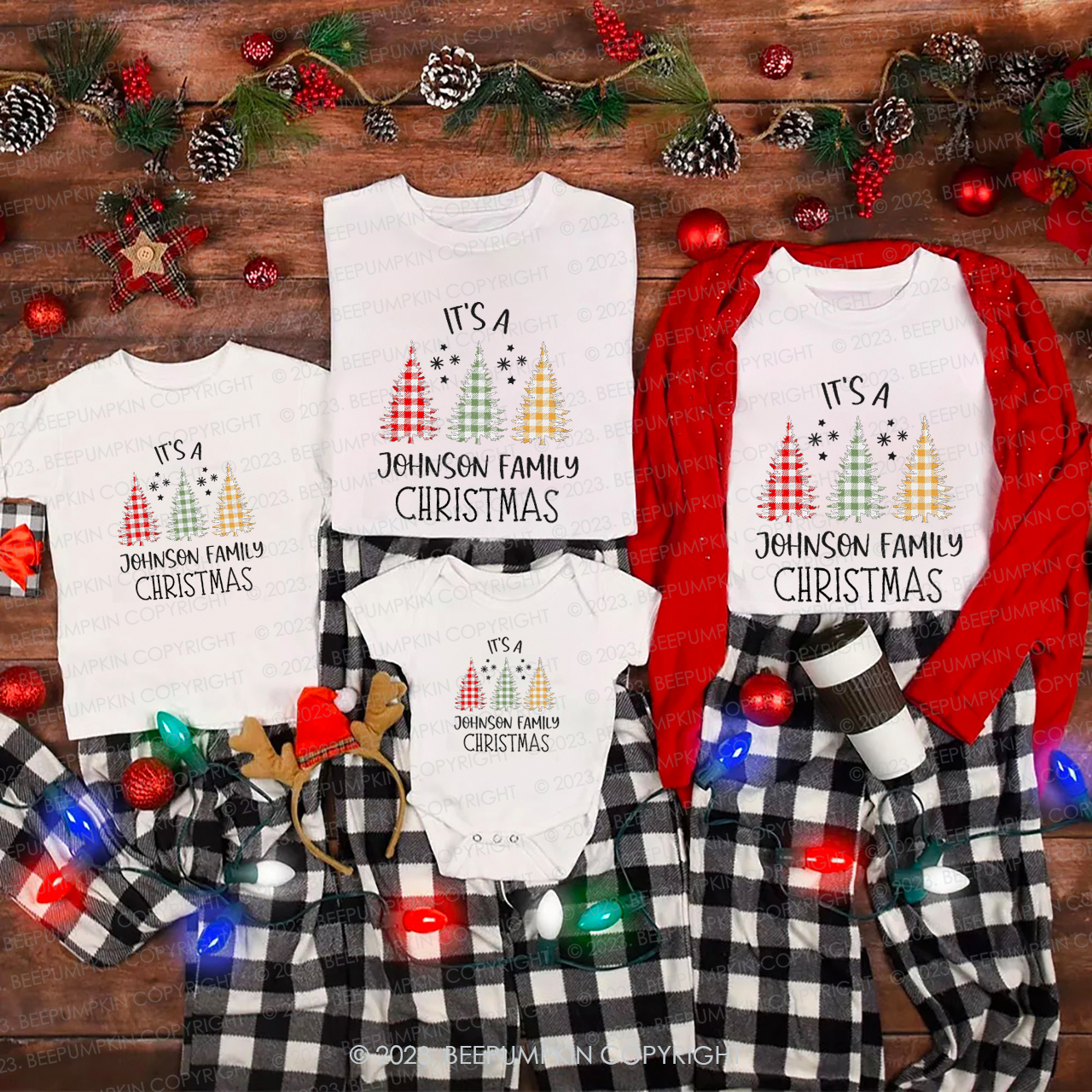 Christmas For Photoshoot Holiday Family Matching Shirt