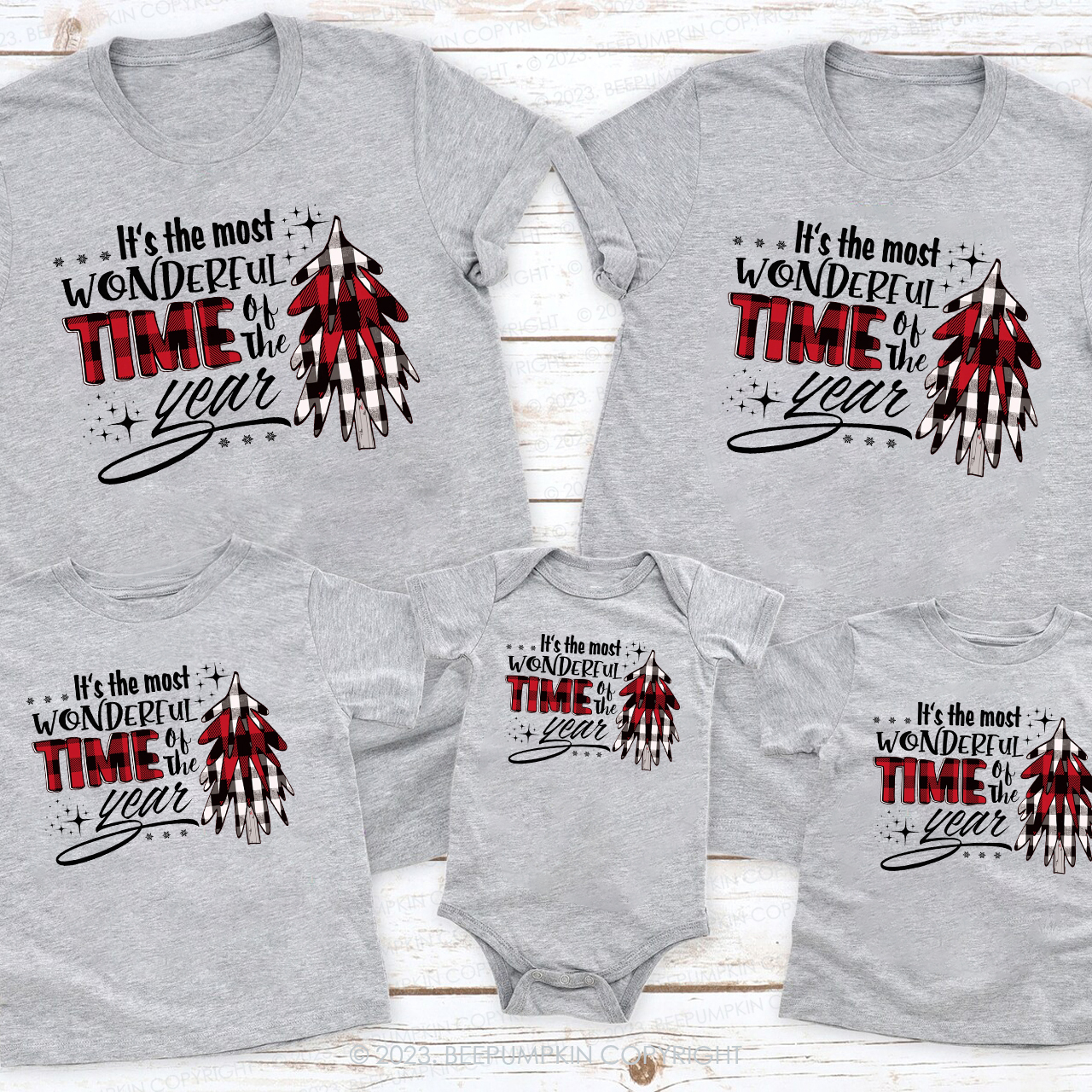 It's The Most Wonderful Time Of The Year Family Christmas Shirt