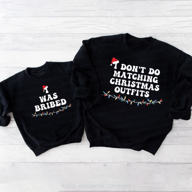 Funny Group Christmas Family Matching Sweatshirts