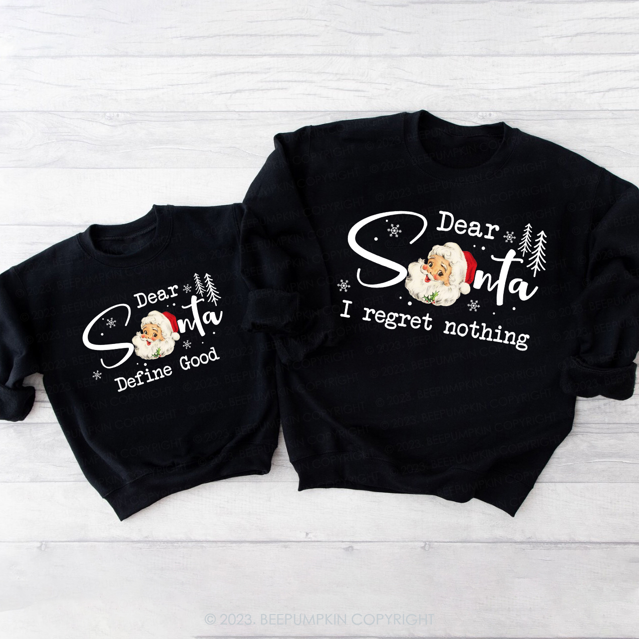 Personalized Dear Santa I Want To Say To You Sweatshirts