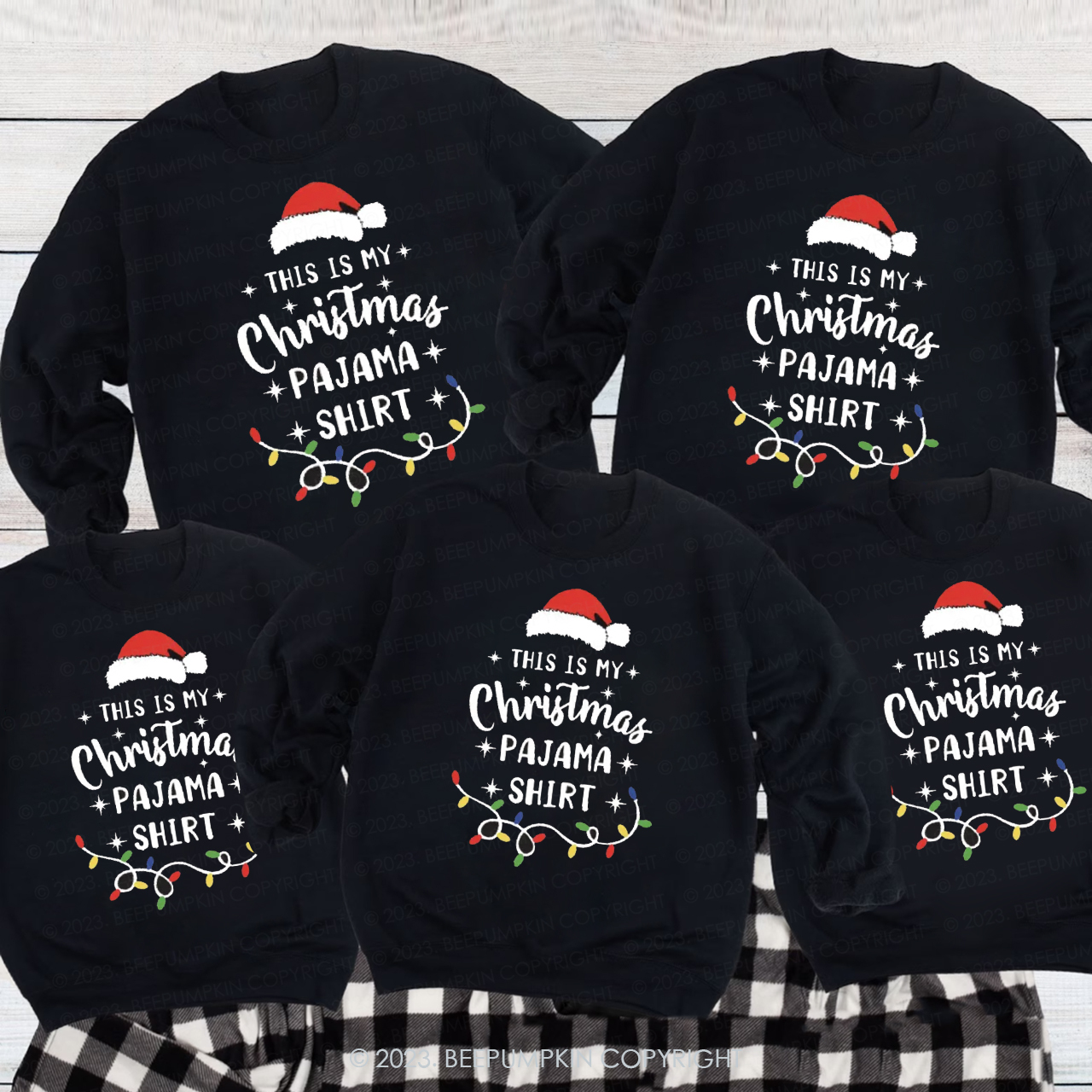 This Is My Christmas Pajama Sweatshirts For Family