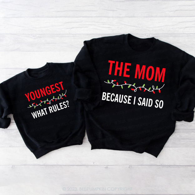 Funny Holiday Matching Family Christmas Sweatshirt