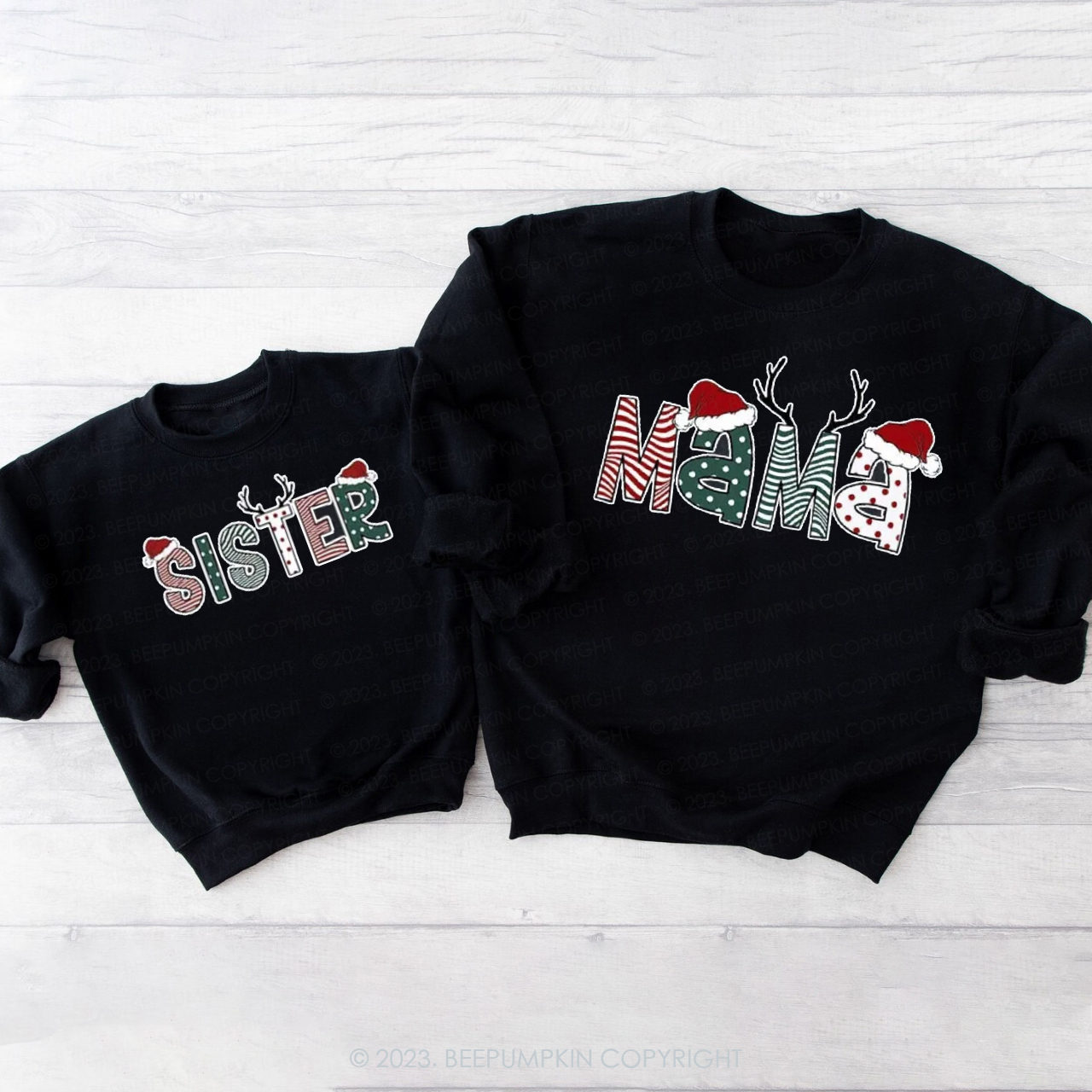Personalized Custom Christmas Family Matching Sweatshirt