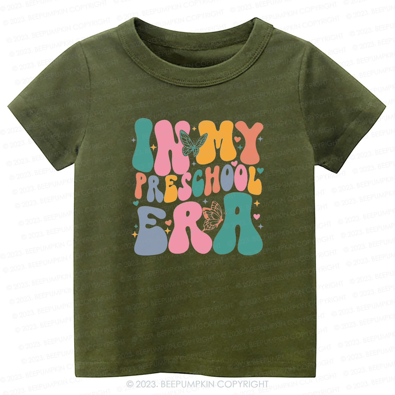 In My Preschool Era -Toddler Tees