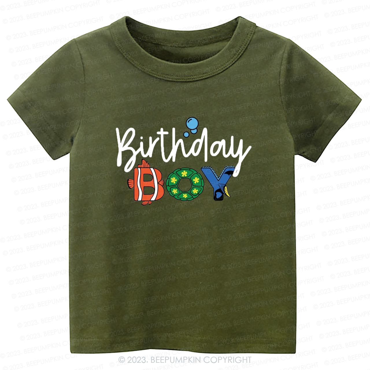 Finding Nemo Birthday -Toddler Tees