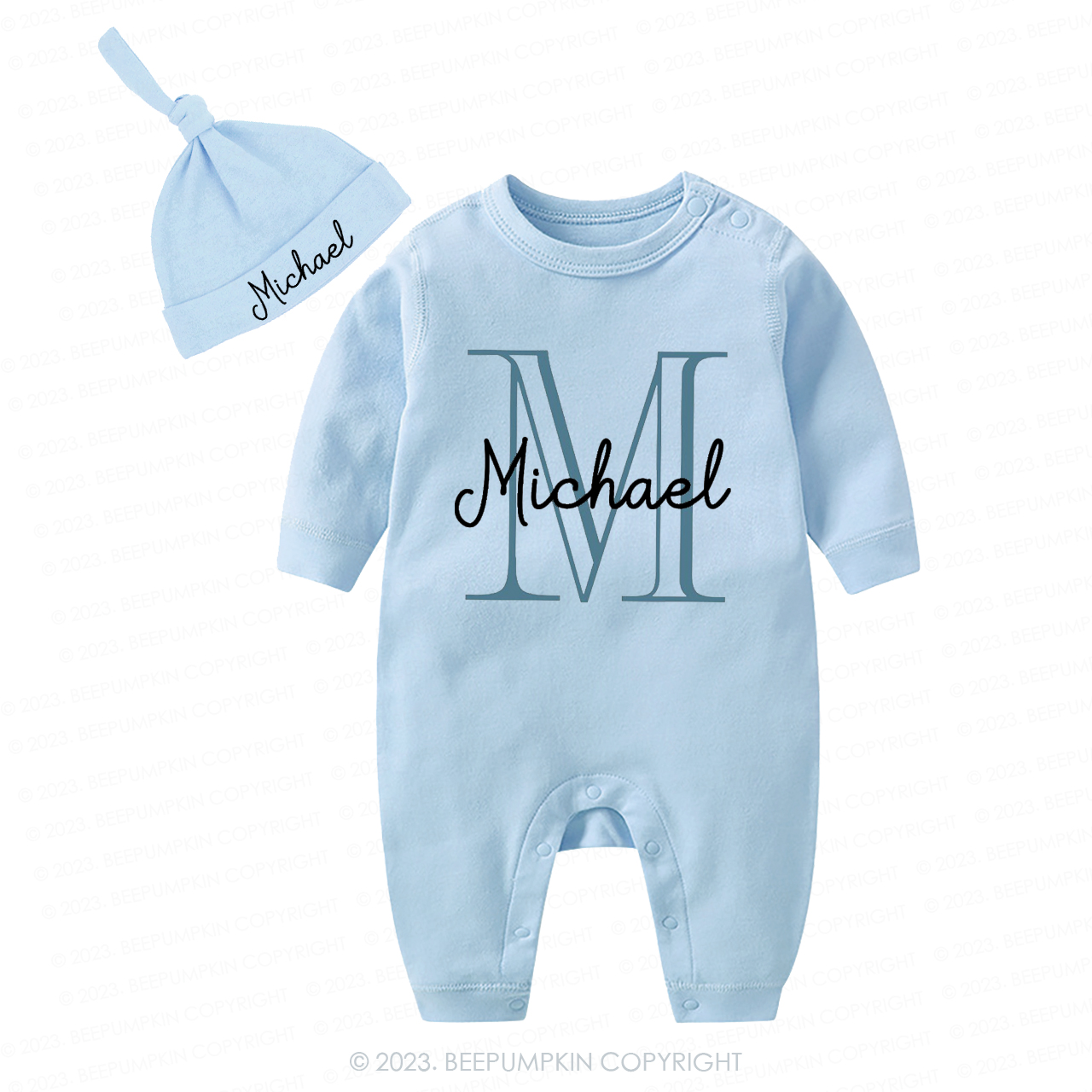 Personalized Engraved Monogram Baby Coming Home Outfit