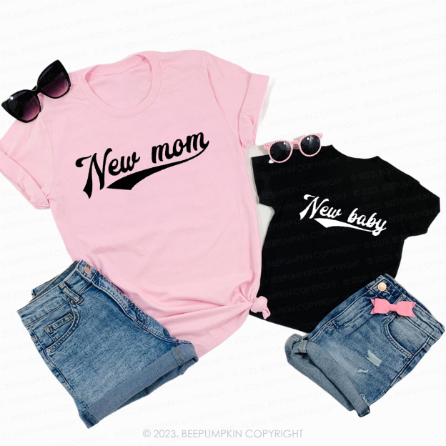 New Mom Dad Baby Valentines Shirts For Family