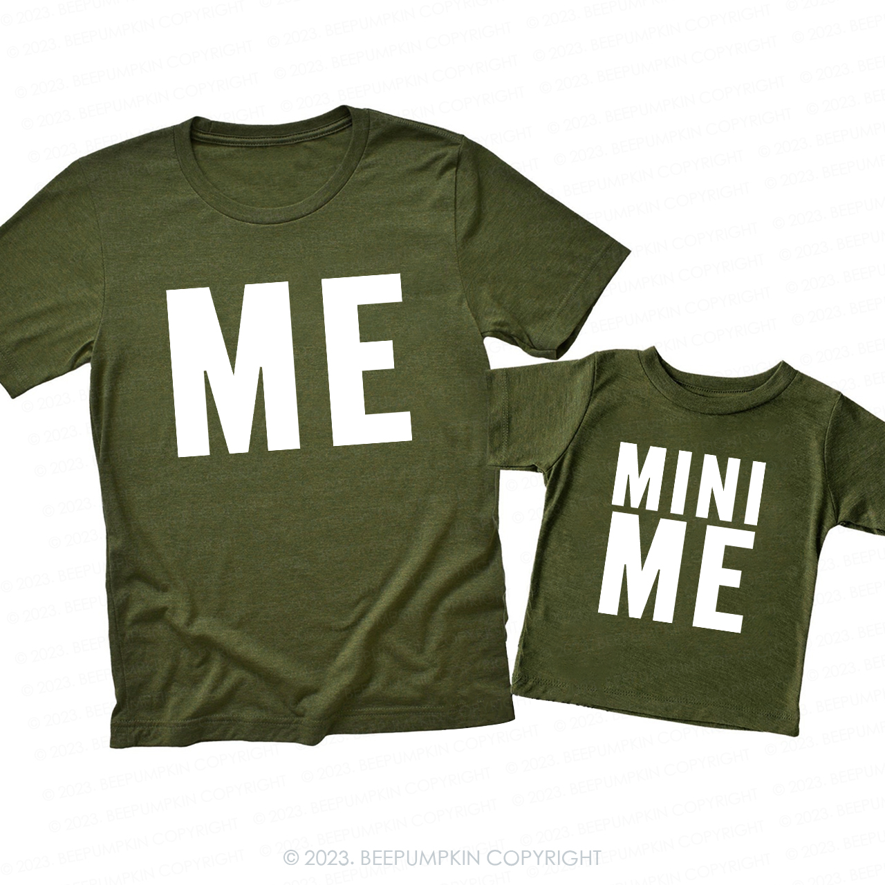 ME & MINI ME Dad&Me Matching Tees
