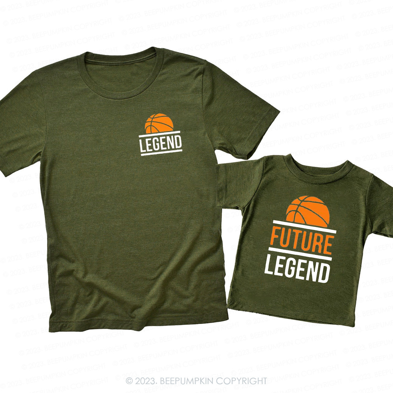 Legend & Future Legend Matching T-Shirts For Dad&Me