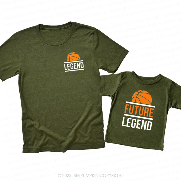 Legend & Future Legend Matching T-Shirts For Dad&Me