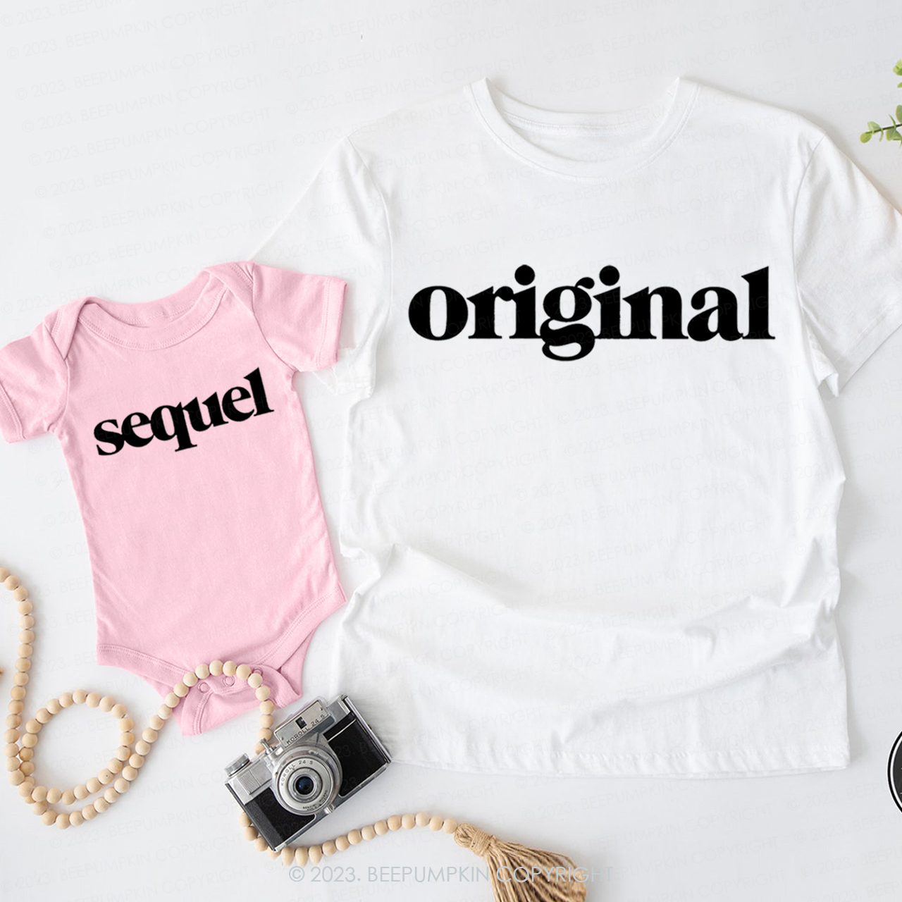 Original Sequel Matching T-Shirts For Dad&Me