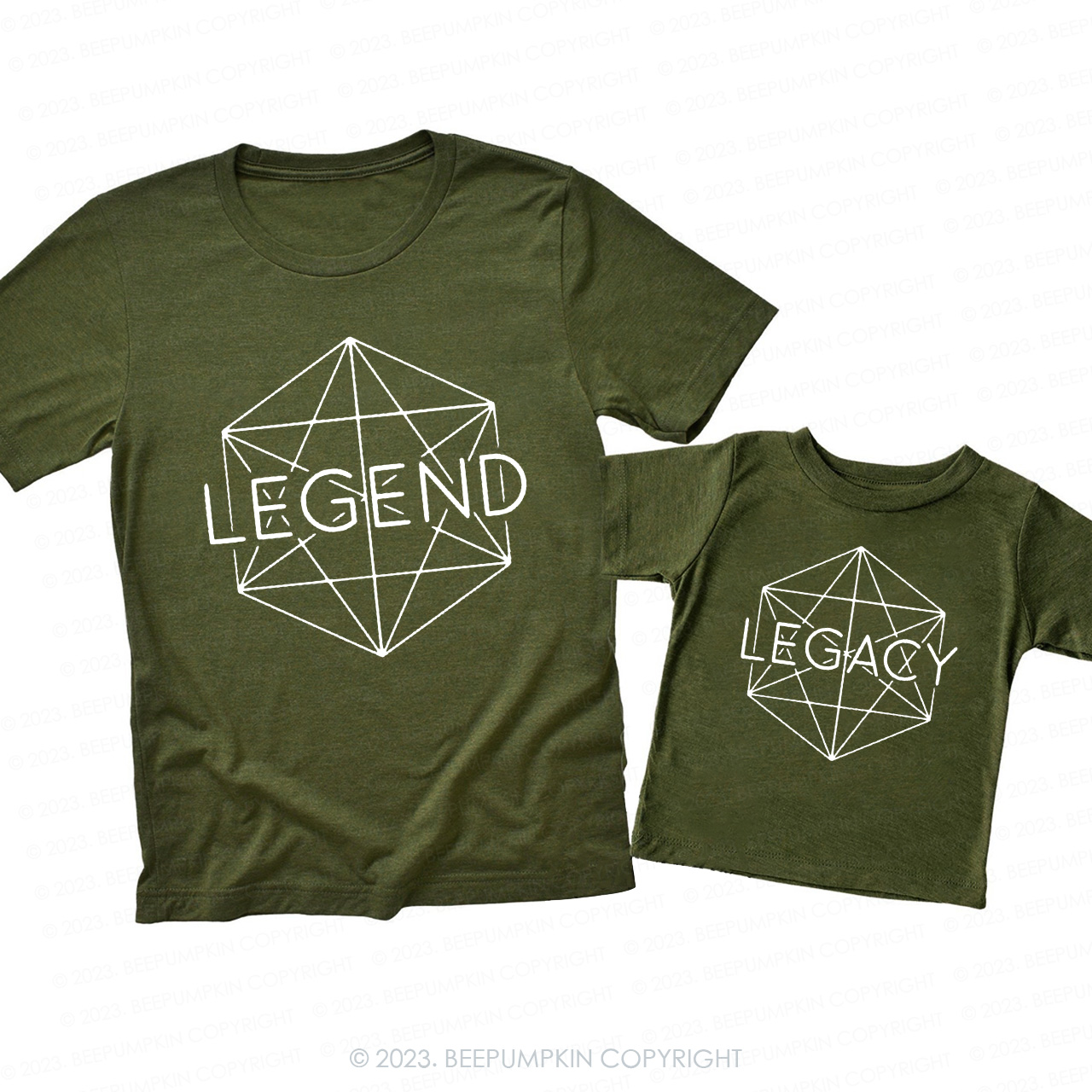 Gift For Him Gifts For Dad Legend and Legacy Matching Shirts