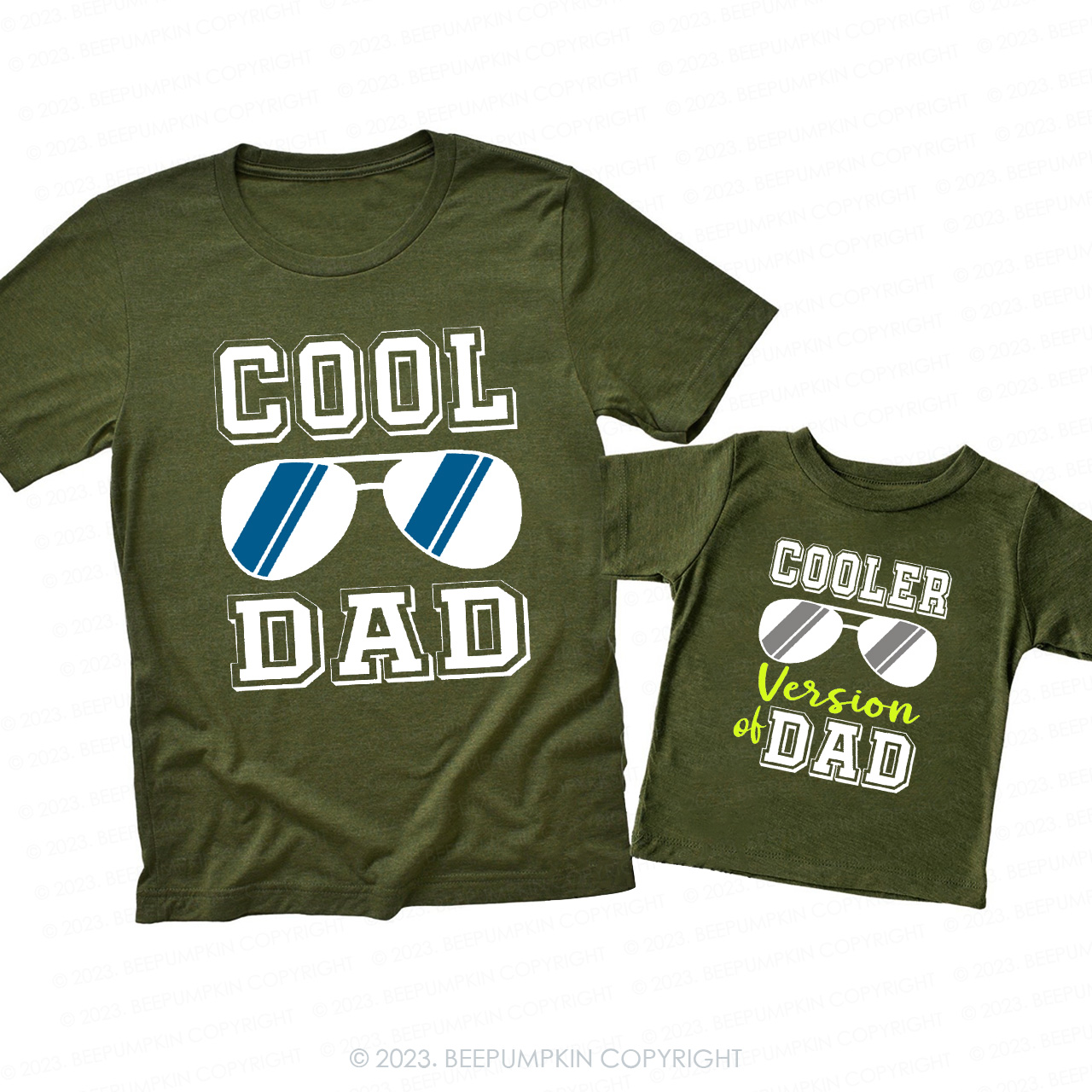 Dad & Me Matching T-Shirts ?C Cooler Version Of Dad
