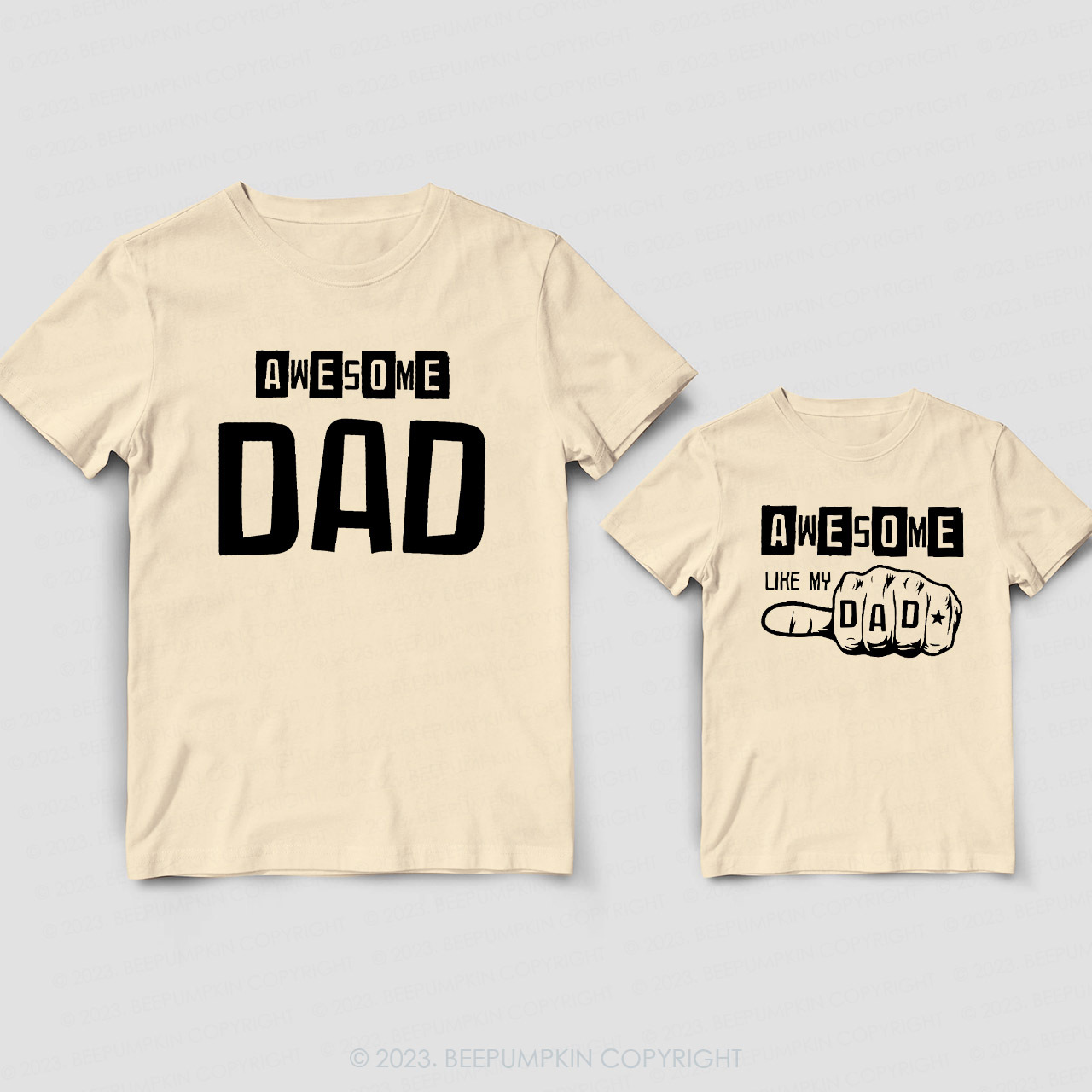 Dad & Me Matching T-Shirts �CAwesome Like My Dad