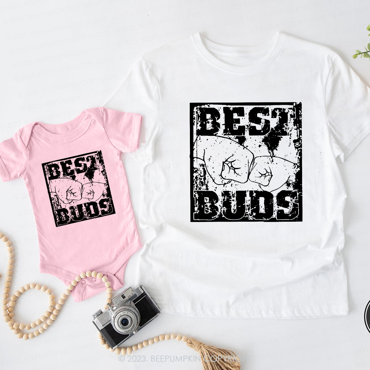 Best Buds Dad & Me Matching T-Shirts