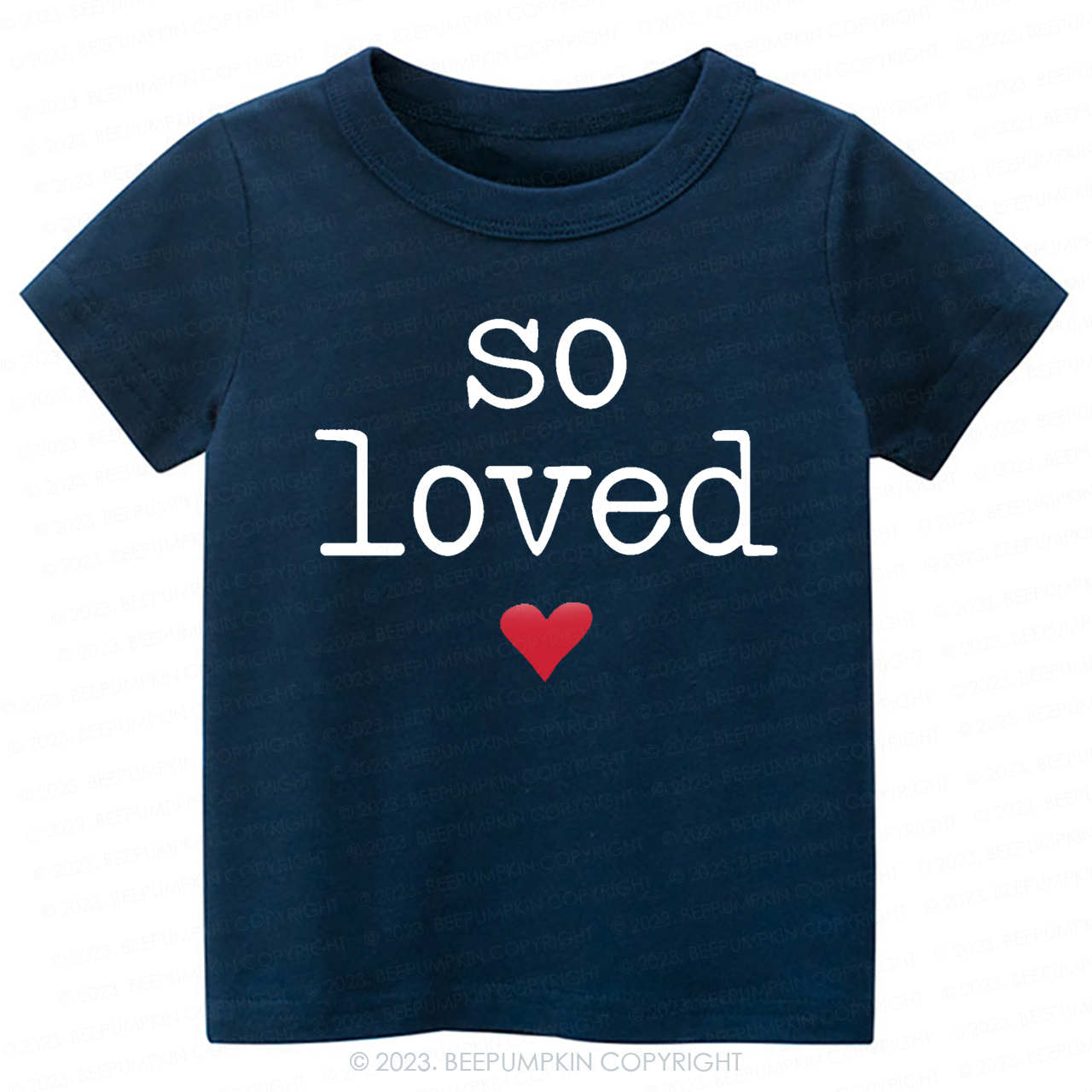So Loved Valentine's Day-Toddler Tees