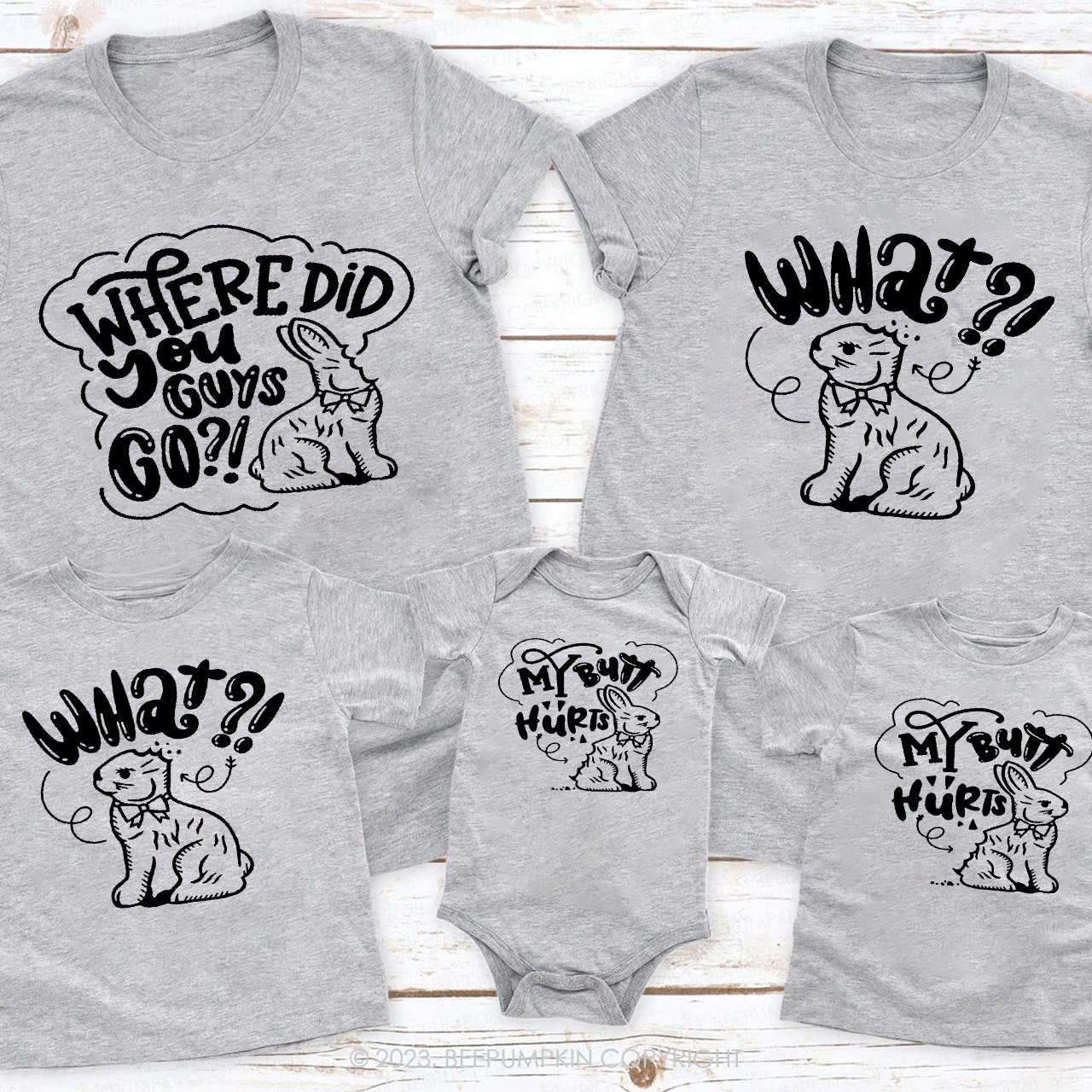 Where Did You Guy Go Matching Group Easter Shirts