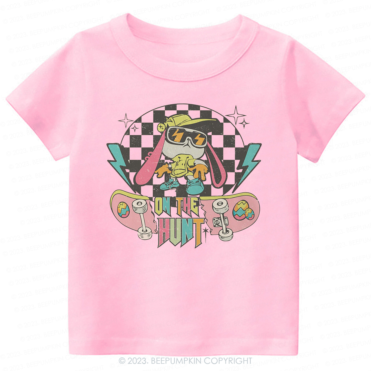 On The Hunt Kids Retro -Toddler Tees