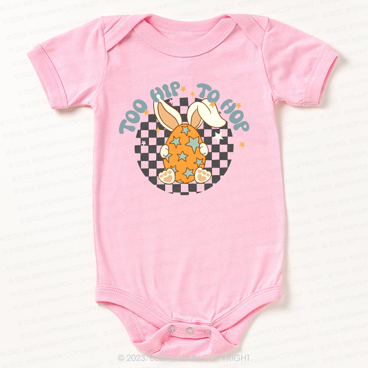 Hoppy Easter Too Hip To Hop Bodysuit For Baby