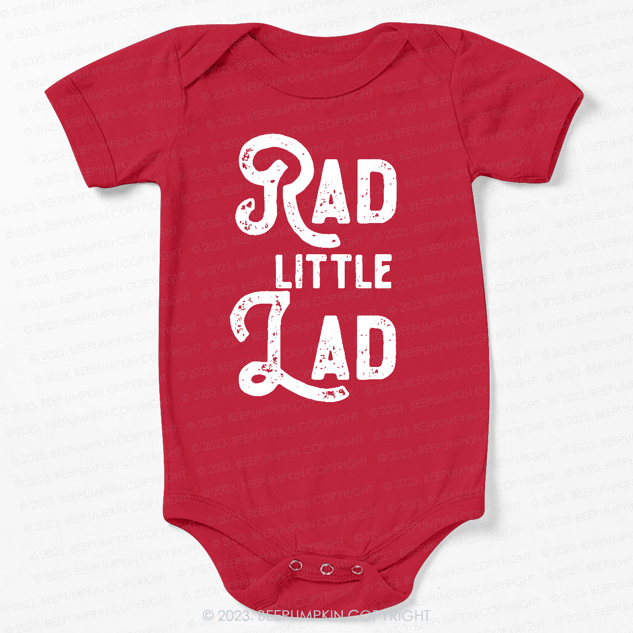 Rad little Lad St.Patricks Day Bodysuit For Baby