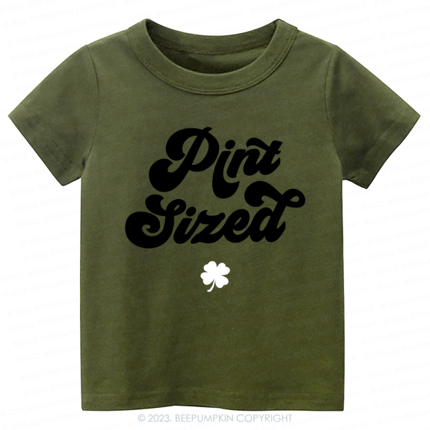 Pint Sized St.Patricks Day-Toddler&Kids Tees