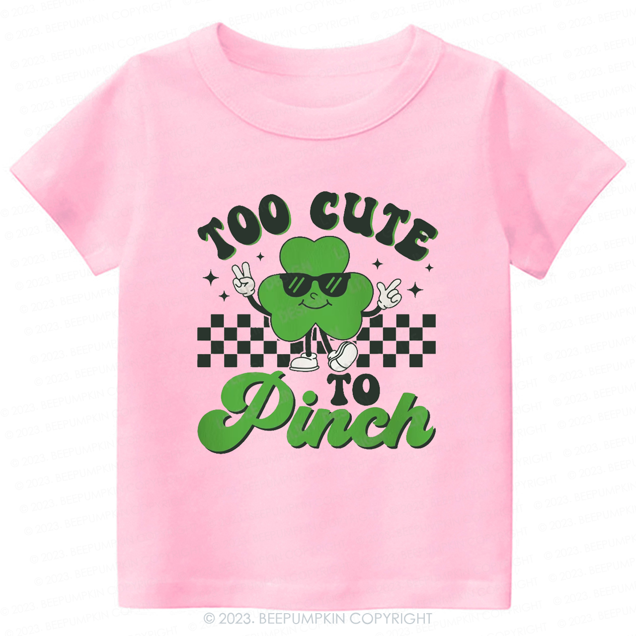 Too Cute To Pinch St.Patricks Day-Toddler&Kids Tees