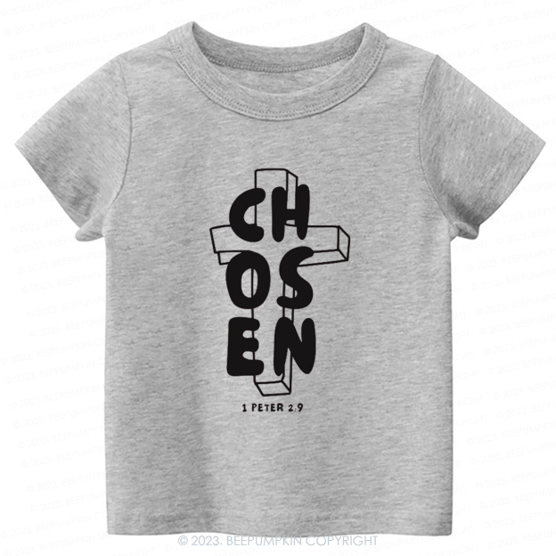 Chosen 1 Peter 2:9 Christian Easter-Toddler Tees