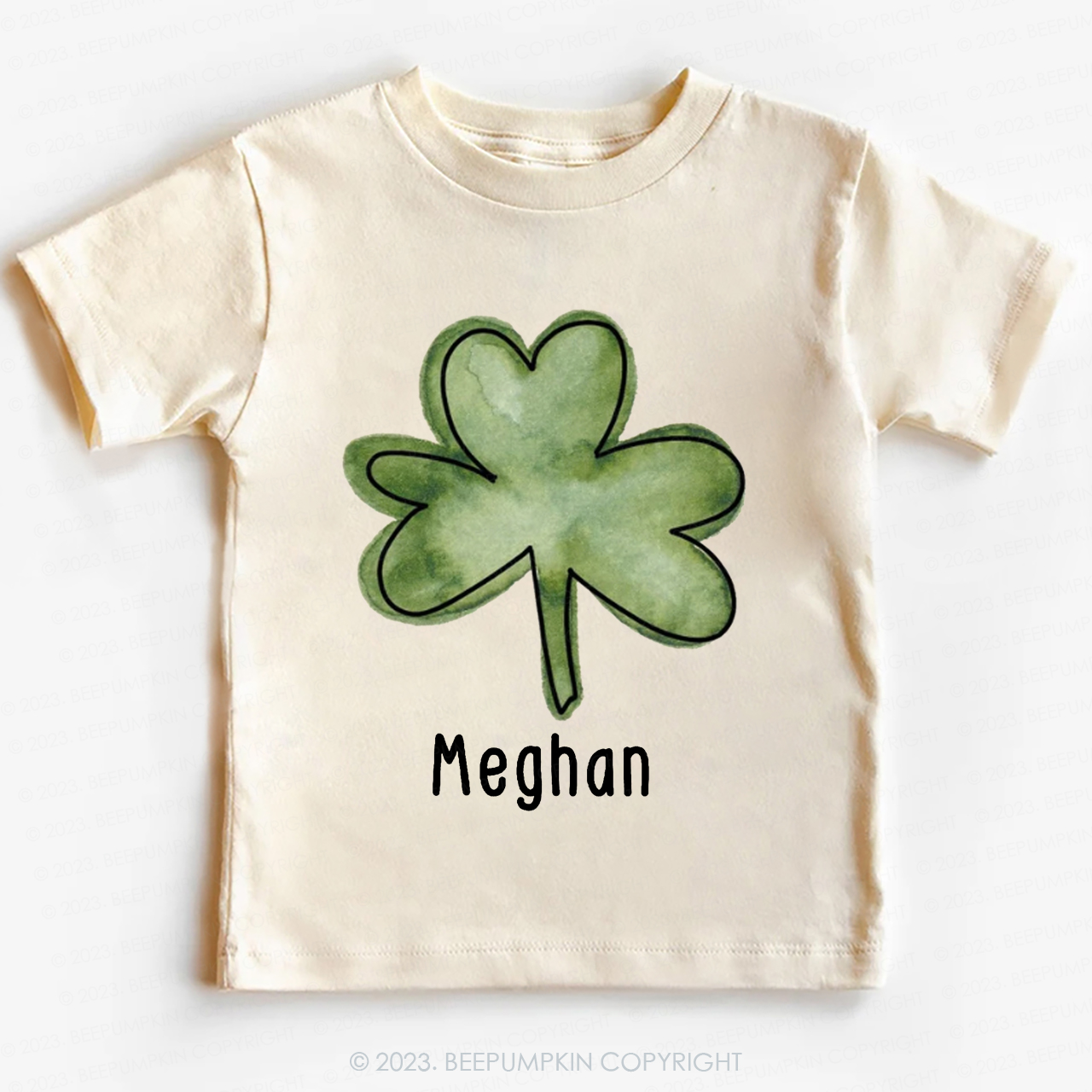 Personalized Shamrock St.Patricks Day -Toddler Tees