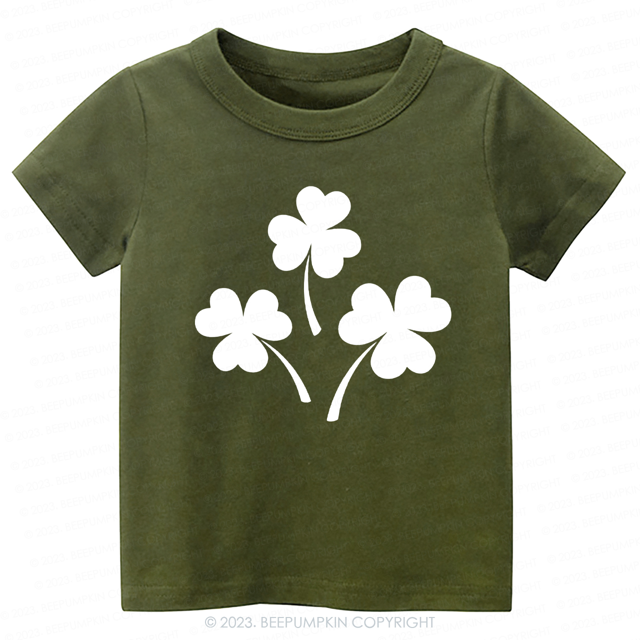Shamrock St.Patricks Day -Toddler Tees