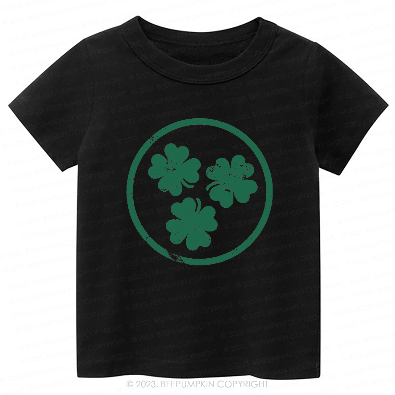 Ring  Shamrock St.Patricks Day -Toddler Tees
