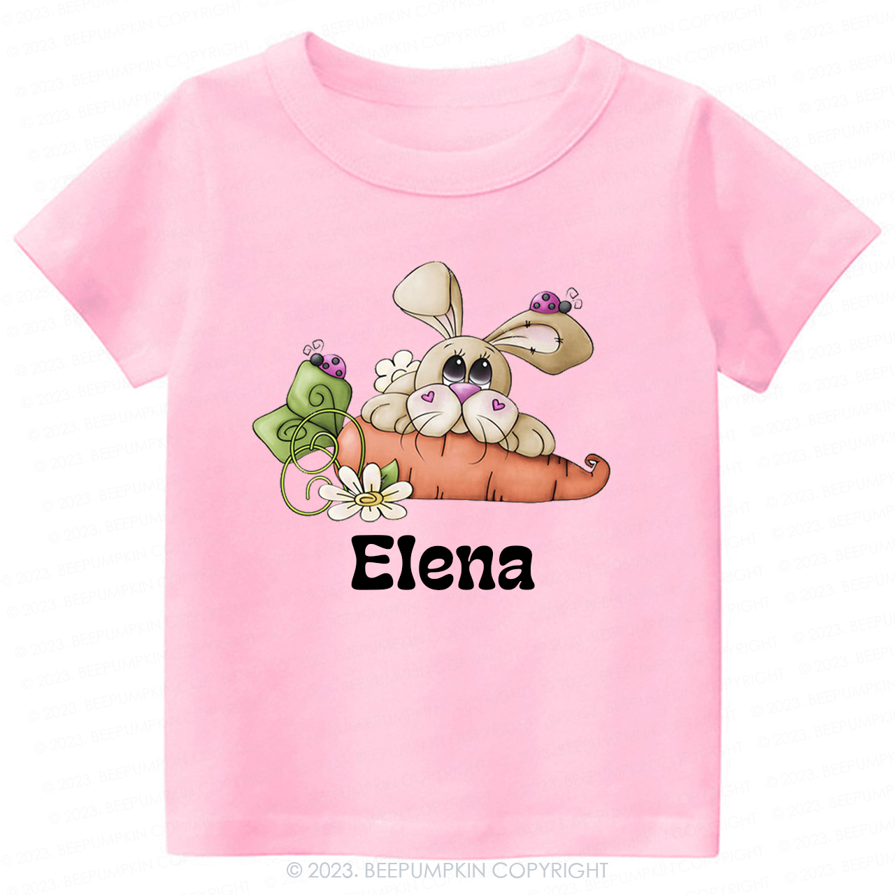 Bugs And Easter Cute Bunny -Toddler Tees