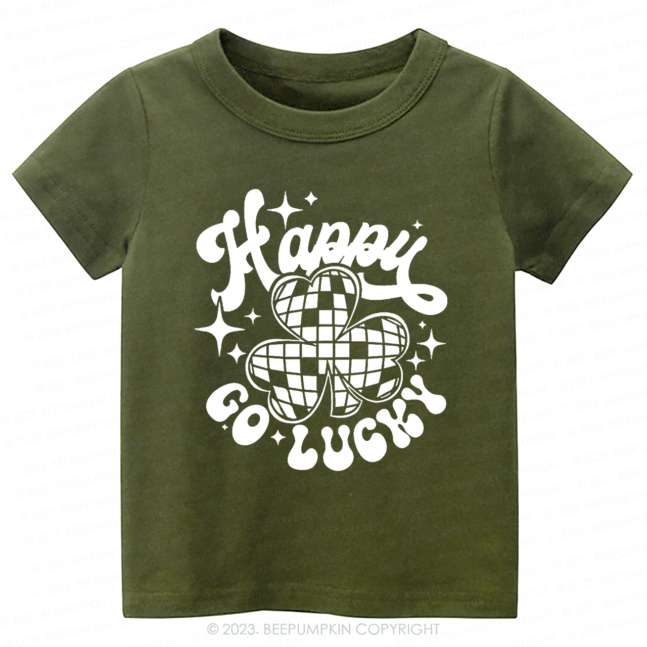 Happy Go Lucky St.Patricks Day -Toddler Tees