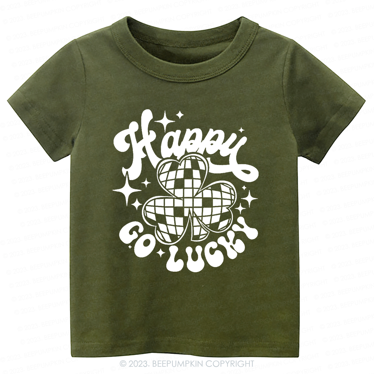 Happy Go Lucky St.Patricks Day -Toddler Tees