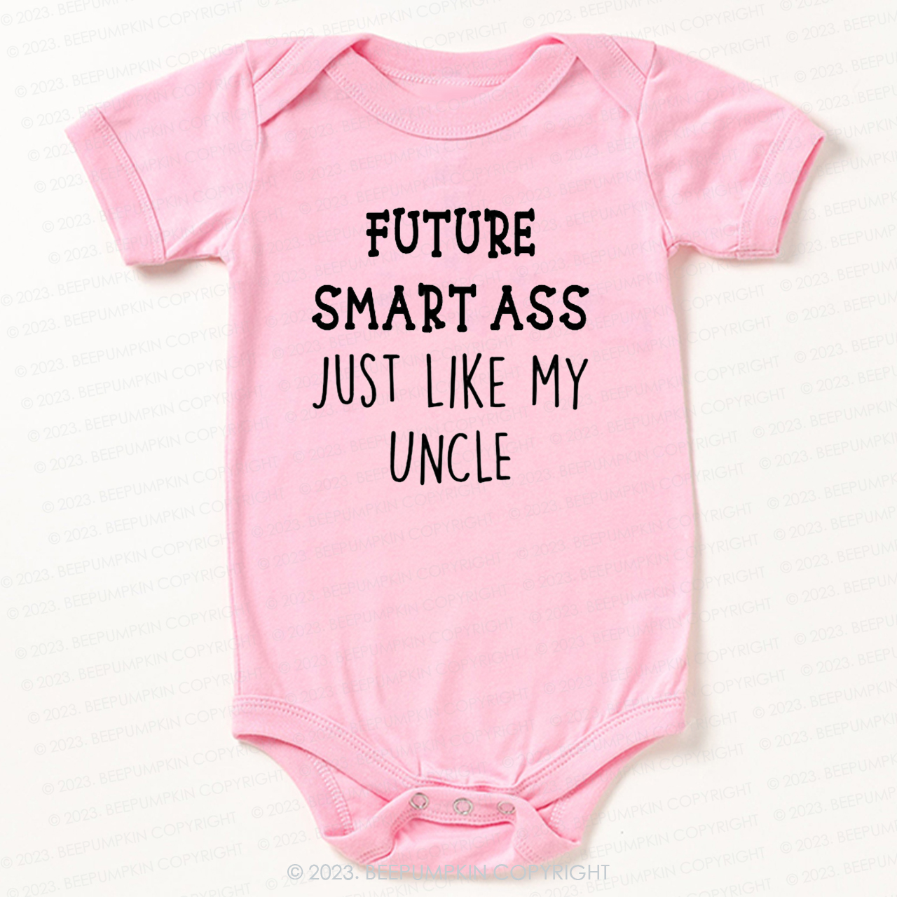 Future Smart Ass Just Like My Uncle Bodysuit For Baby