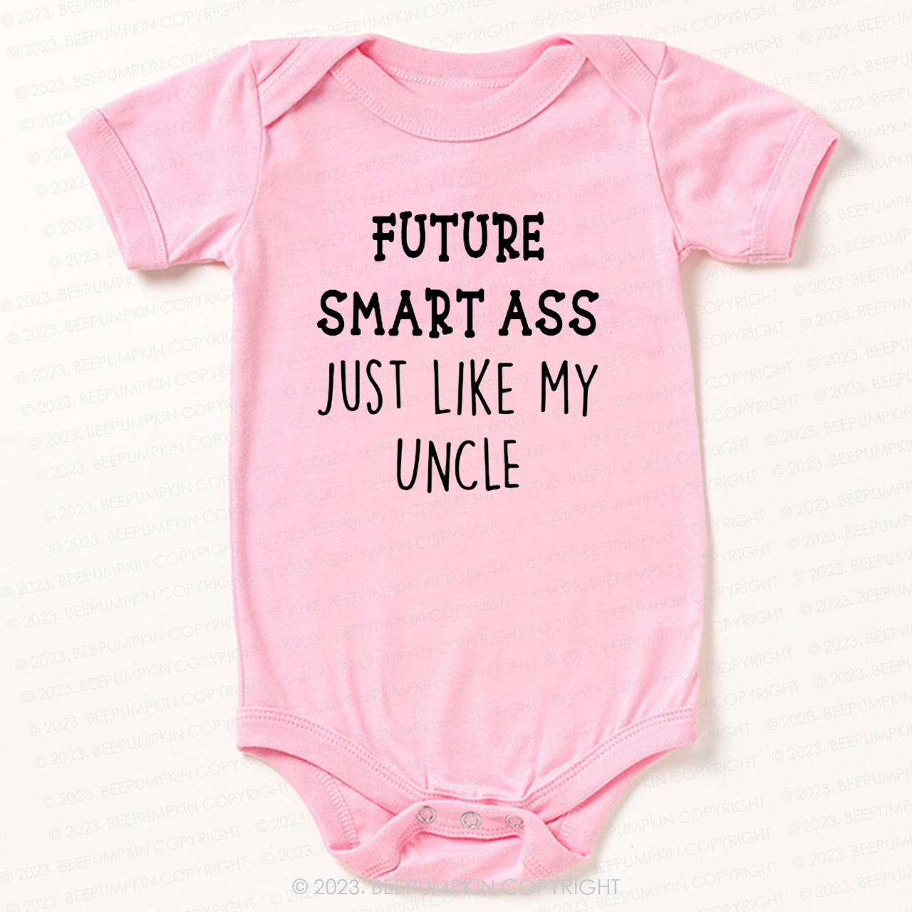 Future Smart Ass Just Like My Uncle Bodysuit For Baby