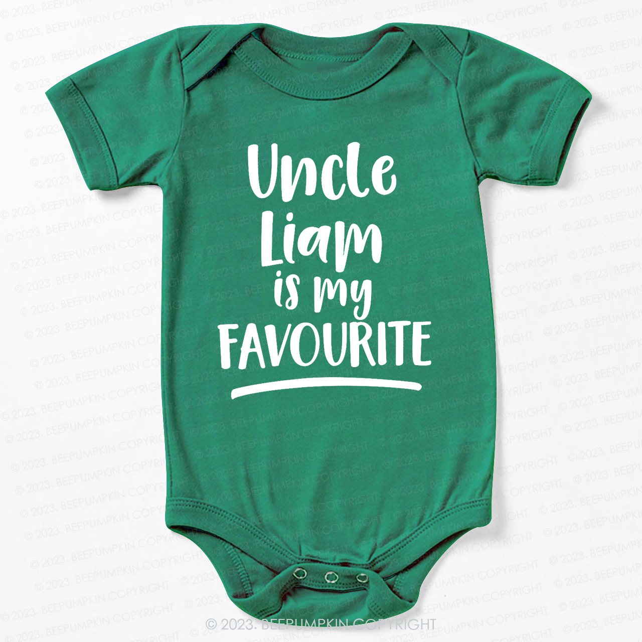 My Uncle Is My Favourite Bodysuit For Baby